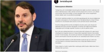 Hazine ve Maliye Bakanı Berat Albayrak İstifa Ettiğini Duyurdu! Albayrak’ın İstifasına İlişkin Neler Biliniyor?