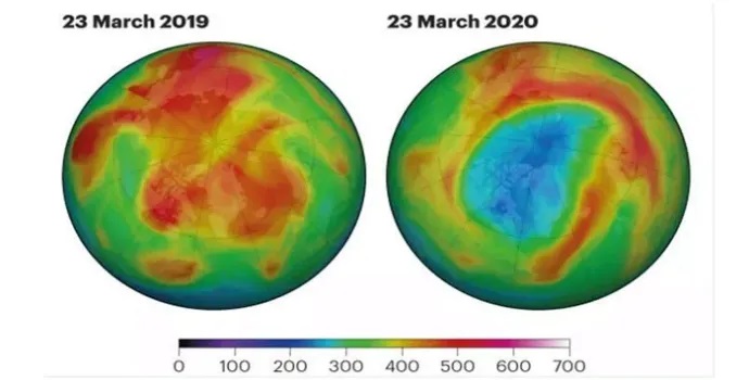 Kuzey Kutbu ozon tabakası