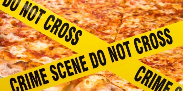 Pizza ile çözülen suçlar