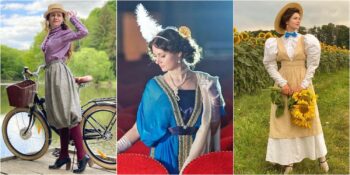 Kıyafetleri ve Aksesuarlarıyla 19. Yüzyıldan Fırlamış Gibi Görünen Mila Povoroznyuk