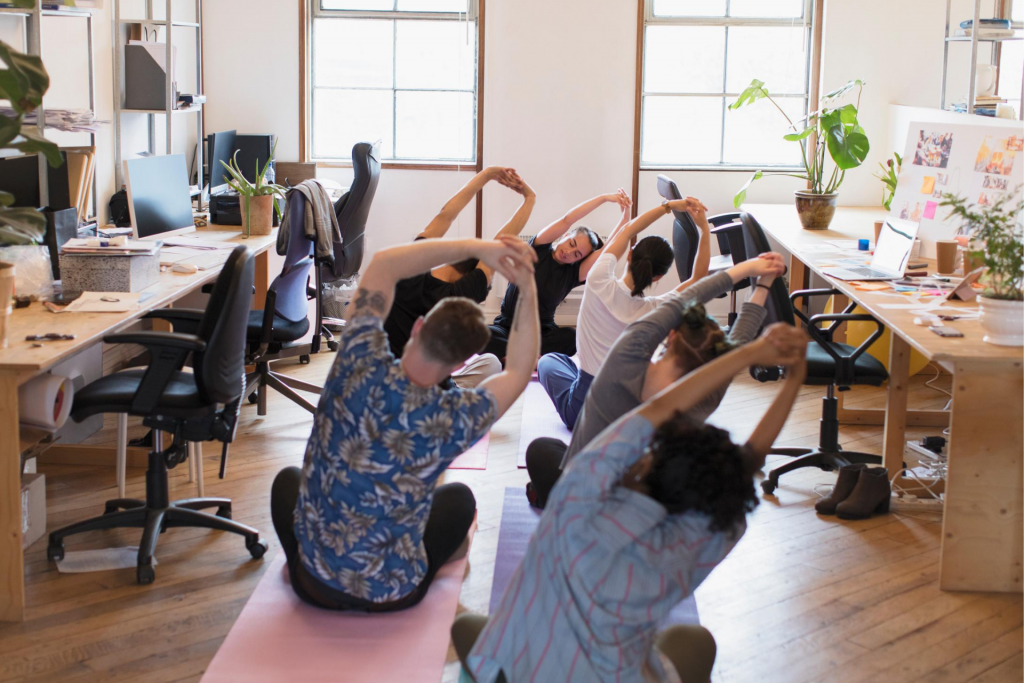 ofis yogası iş yerlerinde wellbeing uygulamaları listelist