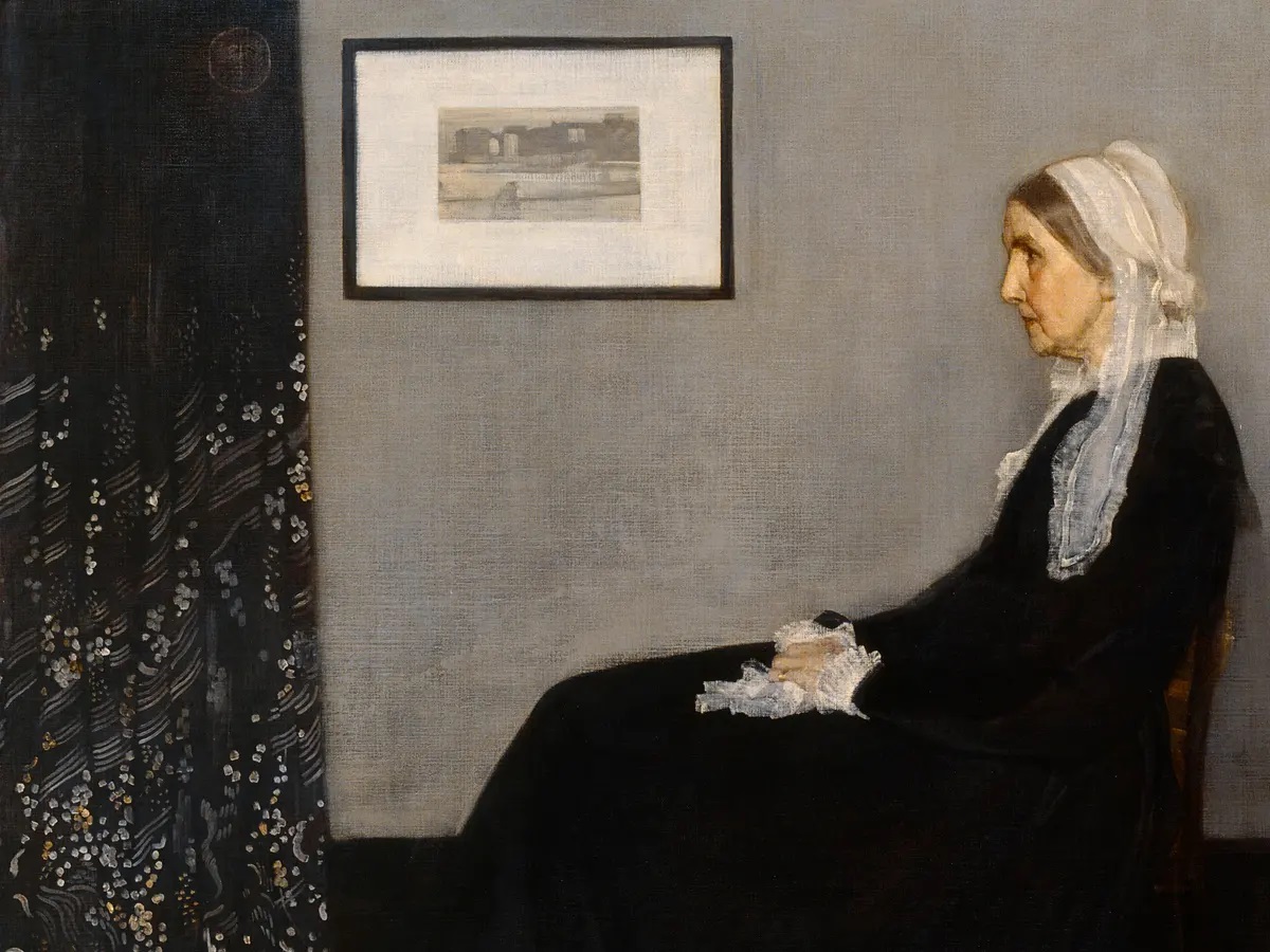 Whistler's Mother Whistler'ın Annesi James Abbott McNeill Whistler dünyanın en ünlü tabloları listelist