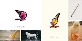 Birbirinden Alakasız Unsurların Kombinasyonuyla Oluşturulan 26 Yaratıcı Logo Tasarımı