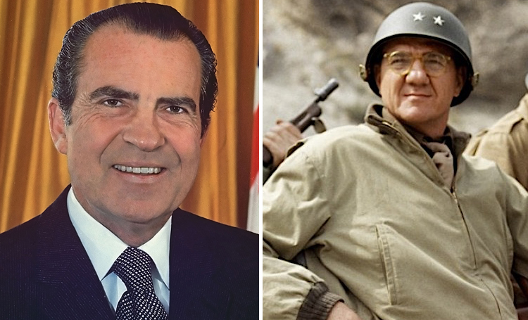 Richard Nixon Patton ünlülerin favori filmleri listelist