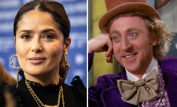 Salma Hayek Willy Wonka & the Chocolate Factory ünlülerin favori filmleri listelist