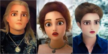 Witcher’dan Edward Cullen’a: Ekranların İkonik Karakterleri Disney Yıldızı Olsalardı Nasıl Görünürlerdi?