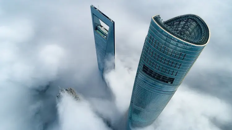 Şanghay Kulesi Shanghai Tower dünyanın en yüksek binaları listelist