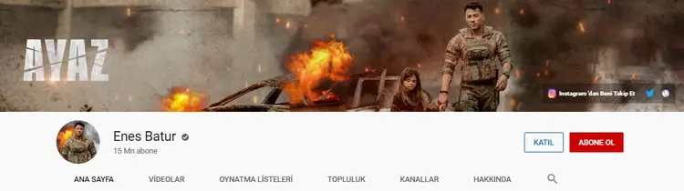 Youtube’da en fazla takipçisi olan Türkler