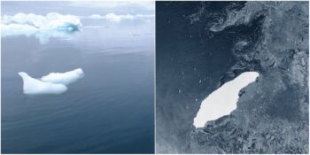 Küresel Isınmanın Çarpıcı Boyutu: Dünyanın En Büyük Buz Dağı A68 Tamamen Eridi