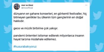 #KusuraBakıyoruz! Erdoğan’ın “Kusura Bakmasınlar” Diyerek Açıkladığı Müzik Yasağına Sanatçılardan Tepkiler
