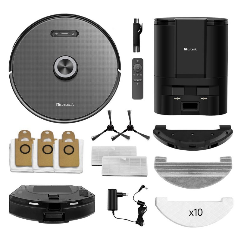 Kit De Pièces De Rechange Pour Robot Aspirateur Proscenic M8 / M8Pro - Brosse Principale, Brosses Latérales, Filtres