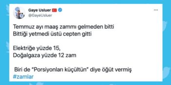 Elektriğe Yüzde 15, Doğal Gaza Yüzde 12! Salgın Döneminde Yapılan Zamlar Sosyal Medyanın Gündeminde