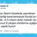 Yangınlarla Boğuşan Türkiye’den Somali’ye 30 Milyon Dolar Hibe Verilmesi Sosyal Medyanın Gündeminde