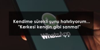 WhatsApp durum sözleri