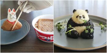 Pirinçle Harikalar Yaratan Japon Sanatçı Onigiri Gekijō ve Birbirinden Sevimli Çalışmaları