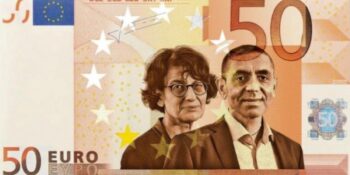 BioNTech’in Kurucuları Özlem Türeci ve Uğur Şahin’in Fotoğraflarının Euro Banknotlarına Basılması Önerildi