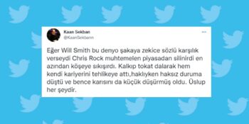 Will Smith’in Oscar Töreninde Komedyen Chris Rock’a Attığı Tokat Sosyal Medyanın Gündemine Oturdu