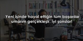 İş tebrik mesajları