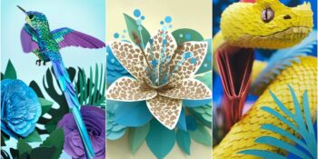 Kağıttan Yaptığı Heykellere Gerçeküstü Görünüm Vermeyi Başaran Lisa Lloyd’un 29 Etkileyici Çalışması