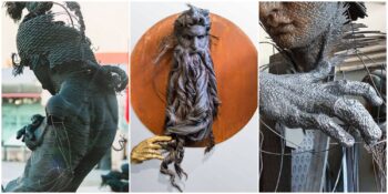 Metal Teller Kullanarak Harika Heykeller Yaratan Darius Hulea’dan 13 Büyüleyici Çalışma