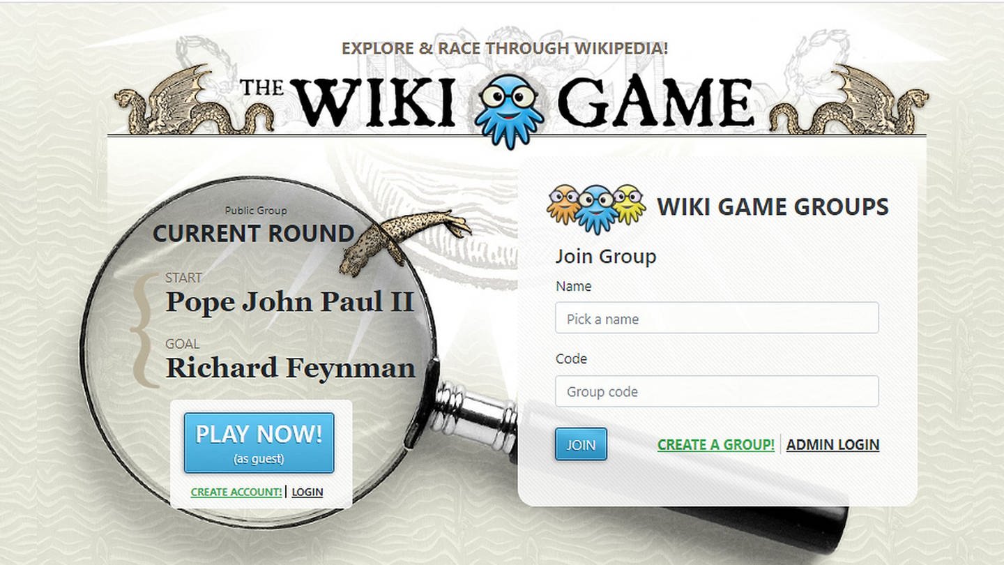 The Wiki Game 1
