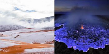 Karlı Sahra Çölünden Su Altı Göllerine: Bu Dünyaya Ait Değilmiş Gibi Görünen 6 Büyüleyici Manzara