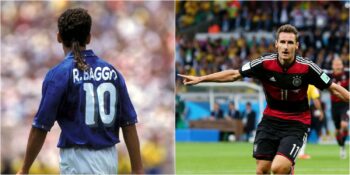 Roberto Baggio’dan Miroslav Klose’ye: Dünya Kupası Tarihinde En Fazla Gol Atan 23 Futbolcu