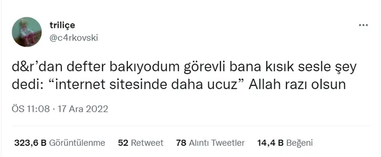 tweetleri