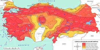 Türkiye fay hatları