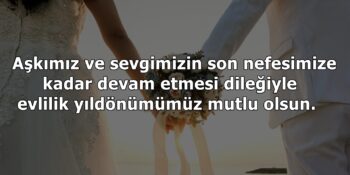 Evlilik yıldönümü mesajları