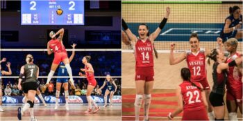 İtalya’yı 3-0’la Geçen Filenin Sultanları FIVB Milletler Ligi’nde Yarı Finale Yükseldi