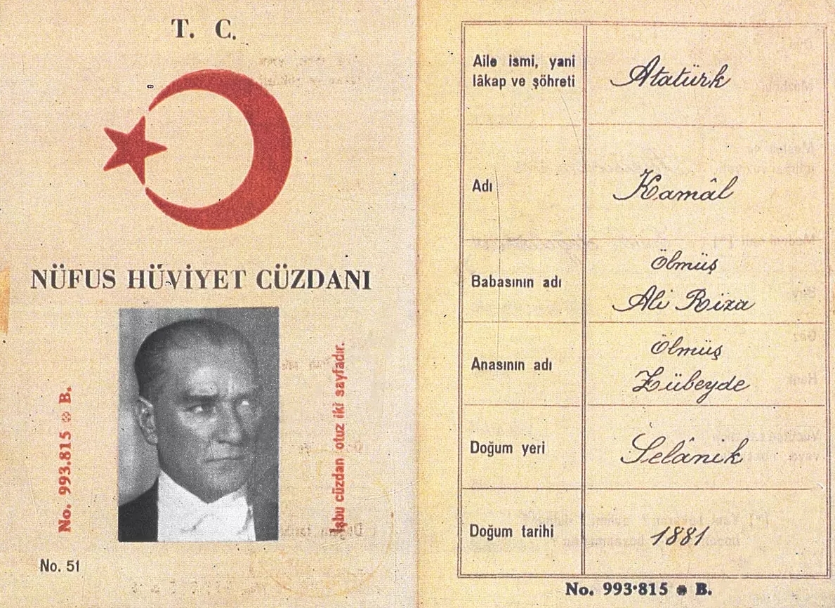 Atatürk'ün kimliği