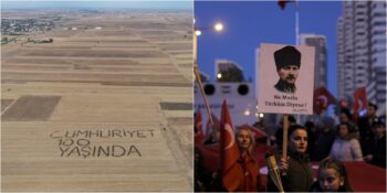 Yaşasın Cumhuriyet! Yurdun Dört Bir Yanında Türkiye Cumhuriyeti’nin 100. Yılı Coşkuyla Kutlanıyor