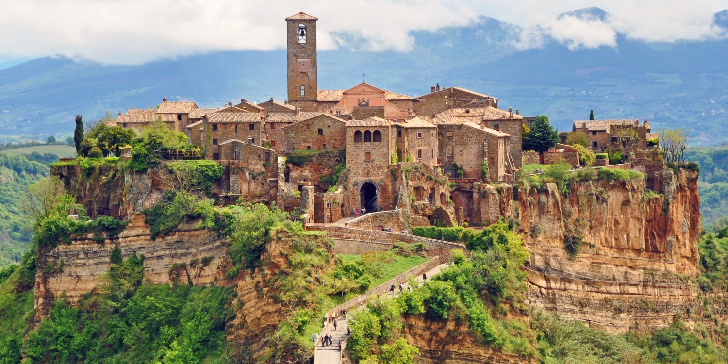 Erozyon Nedeniyle Terk Edilen 2500 Yıllık Etrüsk Kasabası: Civita di Bagnoregio
