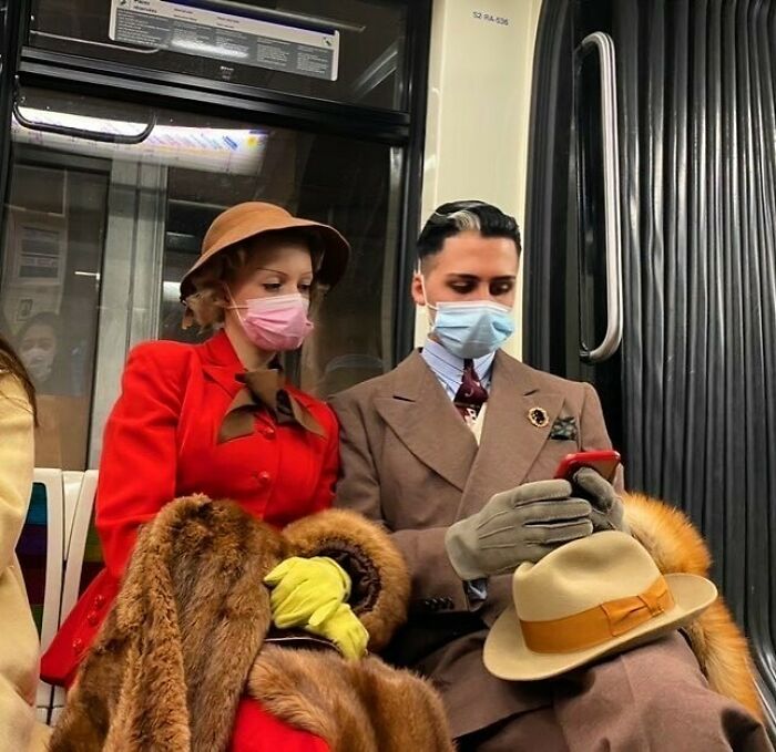 Paris metrosundan inanılmaz görüntüler
