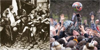 Modern Futbolun Öncüsü Olarak Kabul Edilen Yüzlerce Yıllık İngiliz Oyunu: Shrovetide