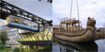 Dünyanın Dört Bir Yanından Görünce Çok Şaşıracağınız 10 İlginç Ulaşım Aracı