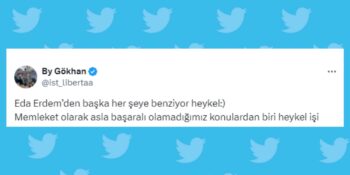 A Milli Voleybol Takımımızın Kaptanı Eda Erdem’in Heykeli Sosyal Medyanın Gündeminde