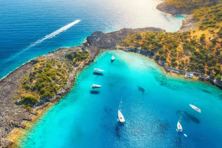 Kaş plajları ve koyları