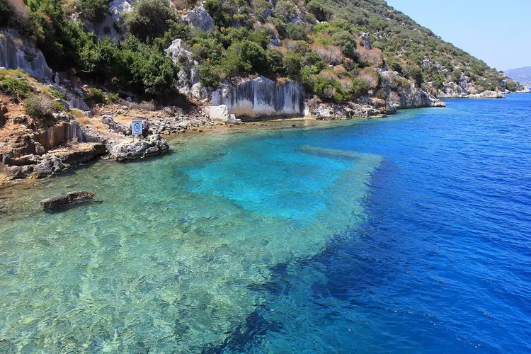Kaş plajları ve koyları