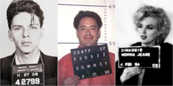 Marilyn Monroe’dan Frank Sinatra’ya: Dünyaca Ünlü 30 İsmin Sabıka Fotoğrafları