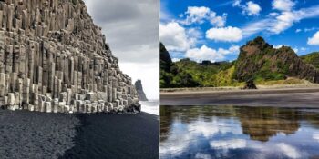 Tam Bir Doğa Harikası! Dünyanın Çeşitli Yerlerinde Bulunan Siyah Kumlu 13 Plaj