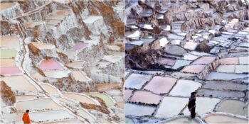 Peru’nun Büyüleyici Güzellikteki Binlerce Yıllık Tuz Bahçeleri: Maras Tuzlası