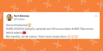 Çekya’yı 2-1 Yenerek Avrupa Şampiyonası’nda Son 16 Turuna Yükselen A Milli Takım Sosyal Medyanın Gündeminde