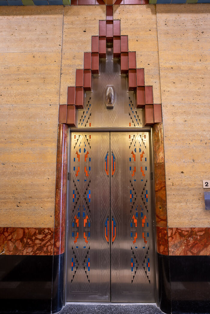 art deco kapı