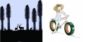 Günlük Hayatta Kullandığımız Nesneleri Çizimleriyle Birleştiren Sanatçıdan 24 Yaratıcı İllüstrasyon