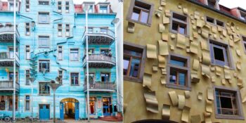 Mimari Harika: Yağmur Yağdığında Müzik Çalan Almanya’daki Kunsthofpassage Şarkı Duvarı