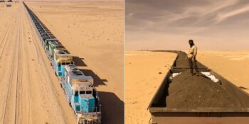 TikTok’ta Viral Olan Demir Cevheri Treni: Moritanya’nın Çöllerinde 20 Saat Süren Dünyanın En Tehlikeli Yolculuğu