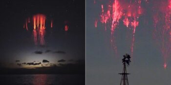 Kızıl Cin Olarak Da Bilinen Red Sprite Hava Olayı Nedir, Nasıl Oluşur?