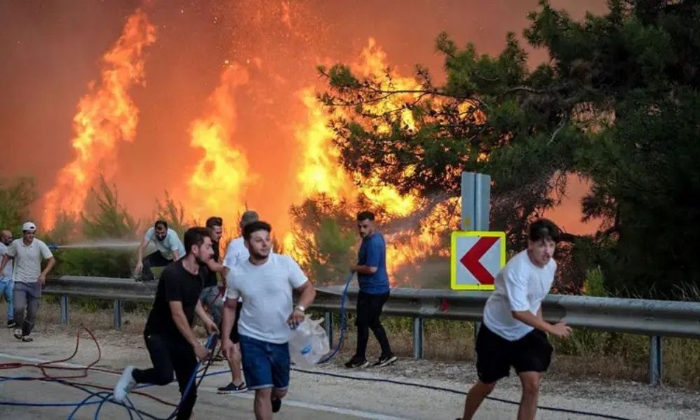 Bursa Karabük ve Kahramanmaraş orman yangınları